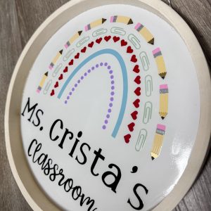 Custom Teacher Sign