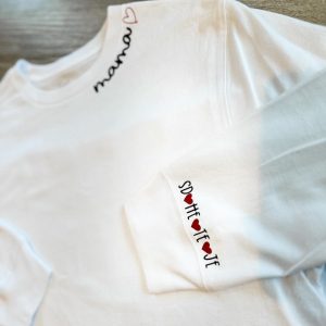Custom Initial Mama Crewneck