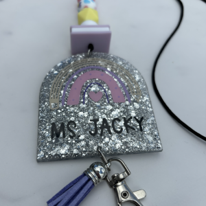 Custom Teacher Badge Reel